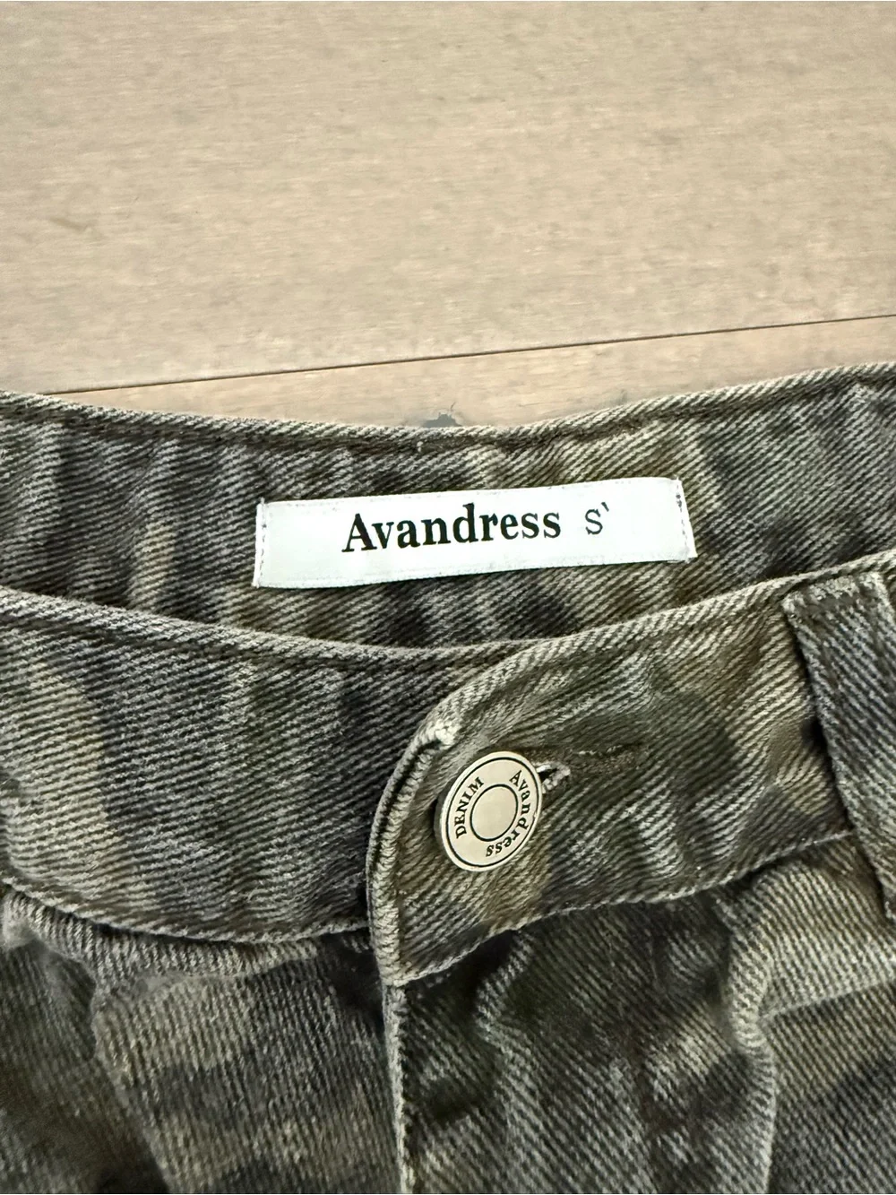 Men's Camo Cargo Pants - Olive Green